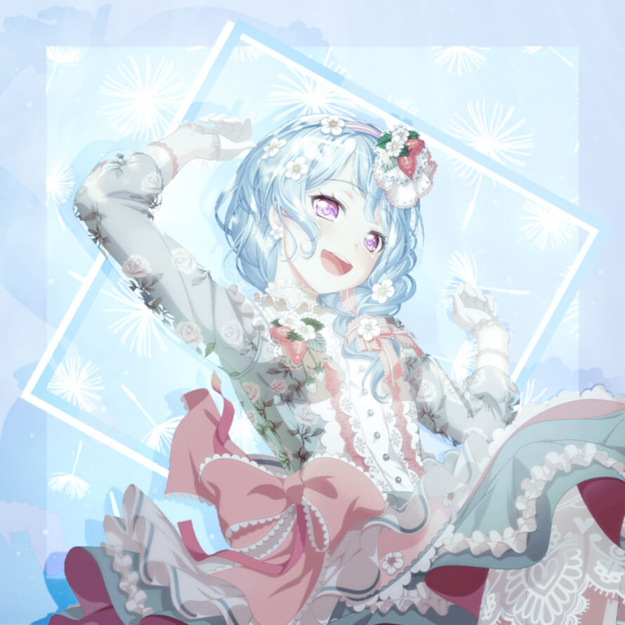 I wanted to make an edit of Kanon's most recent card. So I guess here it is? Feel free to use it,...
