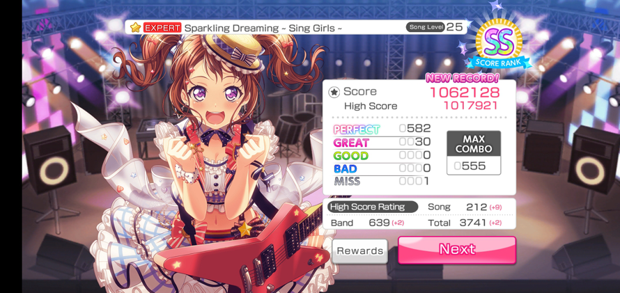 I'm done!!!
Never mind

No... My Full Combo...
I want to slam the handphone!!! ~ : 

Being a...