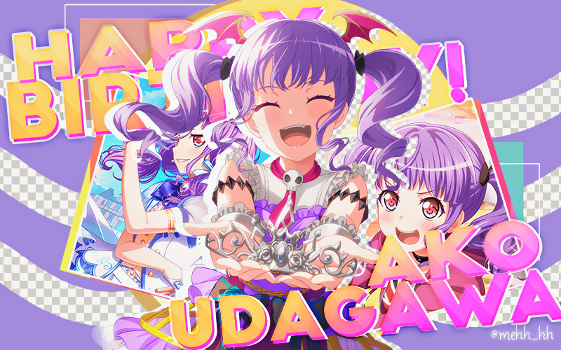 Made it myself, thanks for all the laughs, Ako!
I'd love to have a 4  card of you ♥