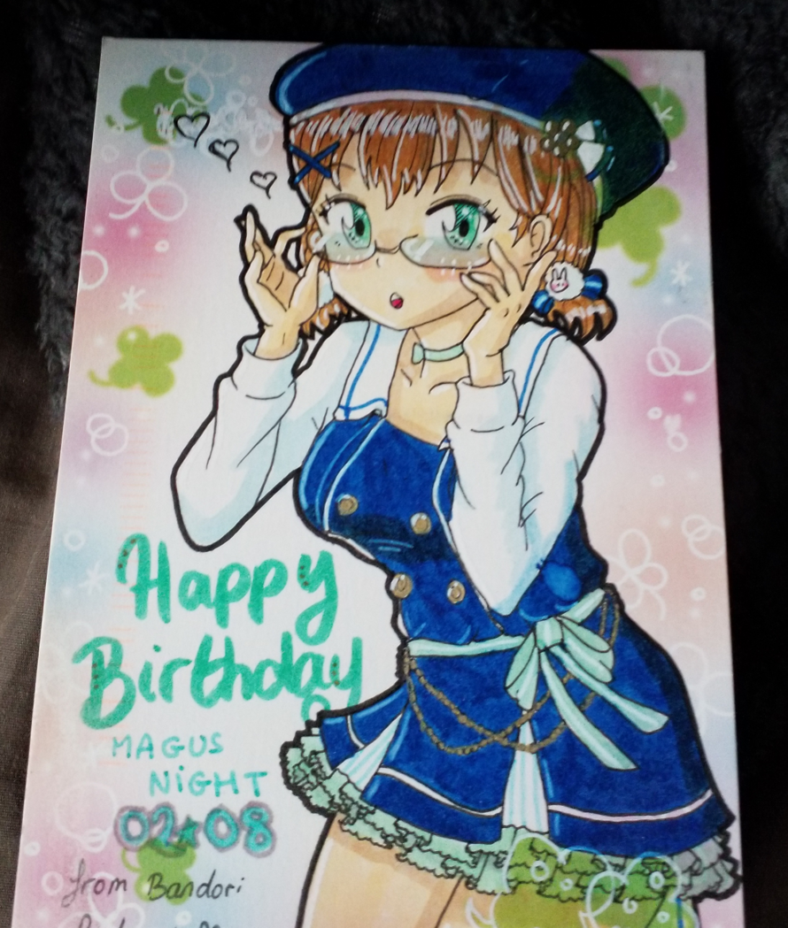 I'm a few months late, but I wanted  db0   bandori.party/user/1/db0/  to know I got her...