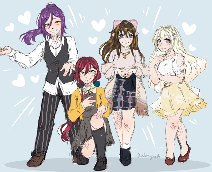 its 4am so Imma sleep after posting this SKDJLF but I was just thinking of characters as I often do...