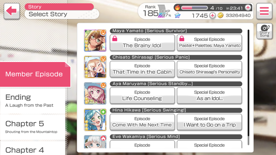 ...Oh. Somehow I completely forgot about that.

       Now the only band left without a full set...