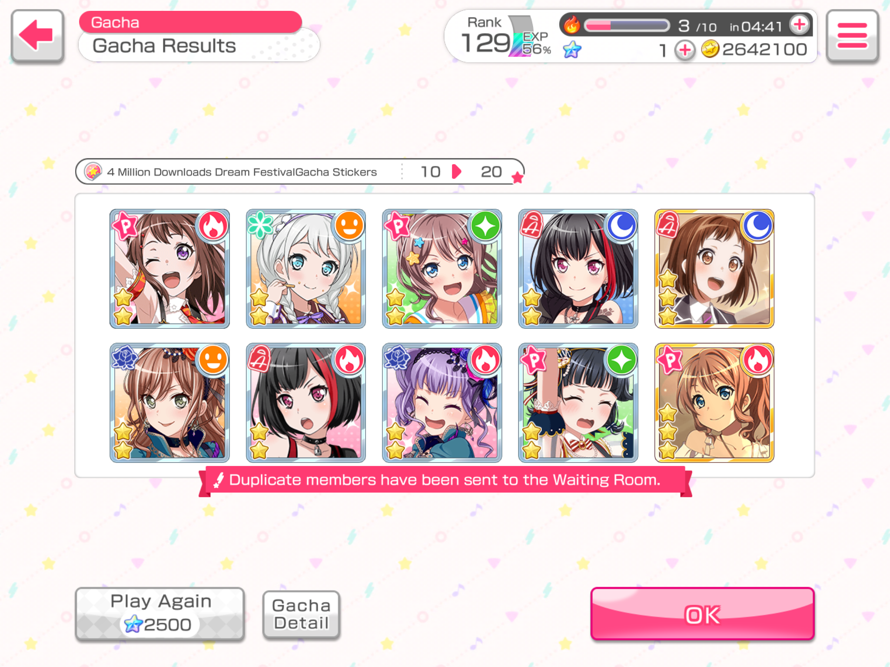 Dreamfest has officially failed me.Everybody had awesome results while mine is just...trash.Tbh i...