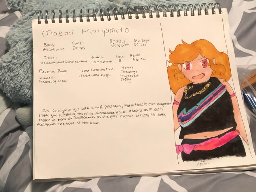 here’s the second one the rest i’m still working on 
  ´△｀ 