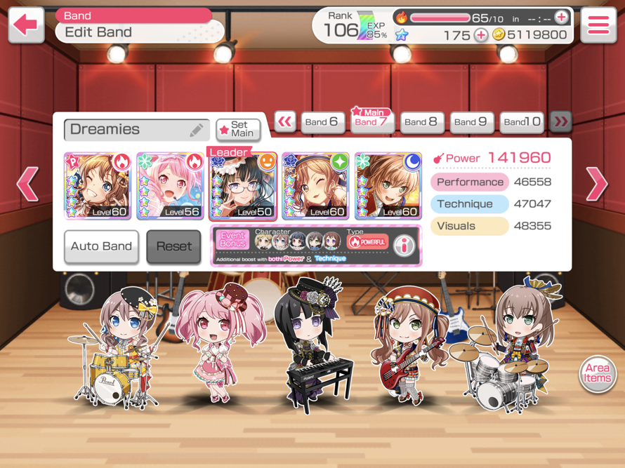 I DID IT! I FINALLY GOT A FULL BAND OF 4 STARS!!!!