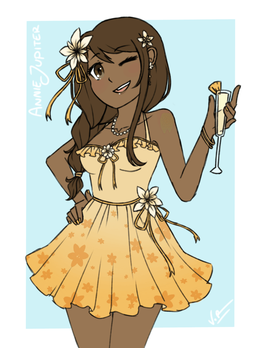 AnnieJupiter’s is done! I tried to do something tropical, but I think it ended up coming out more...
