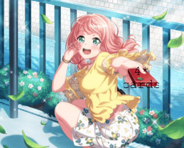 Himari will give you 4  cards. No need to like or repost.