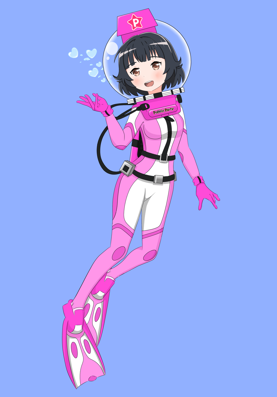   Happy Birthday to Rimi!  

I I never figured it out if Rimi goes diving underwater, but I I was...
