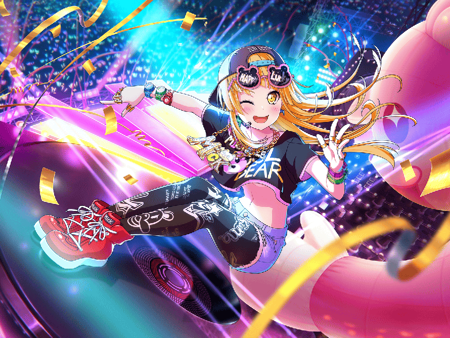 Who else noticed that in this card, Kokoro isn't wearing a bra 