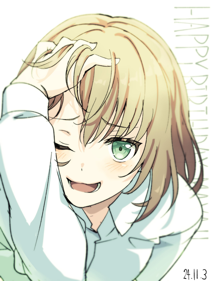 Nov. 03 is the birthday of Maya Yamato  Pastel Palettes , we wish you all the best, thanks so much. 