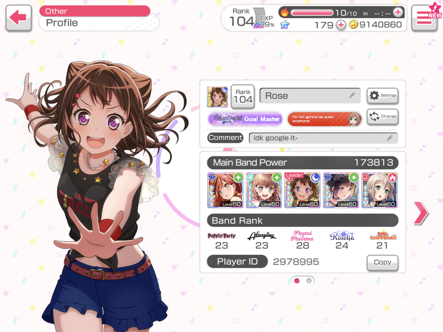 If you see this in request list in bang Dream that means I REALLY WANNA FRIEND YOU PLSSS!!
