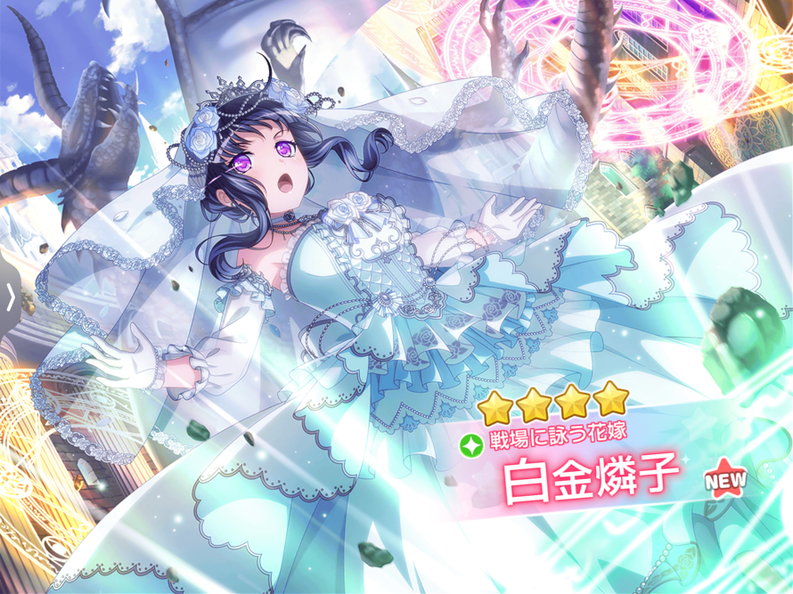 I just HAD to submit to reroll hell when I saw my dream card was added to the gacha pool. OMGEE < 