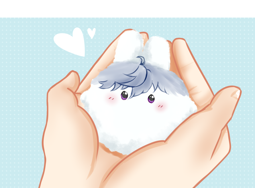  very small ren voice  fuwa~

       original photo/ad for these lil things in comments, I just...