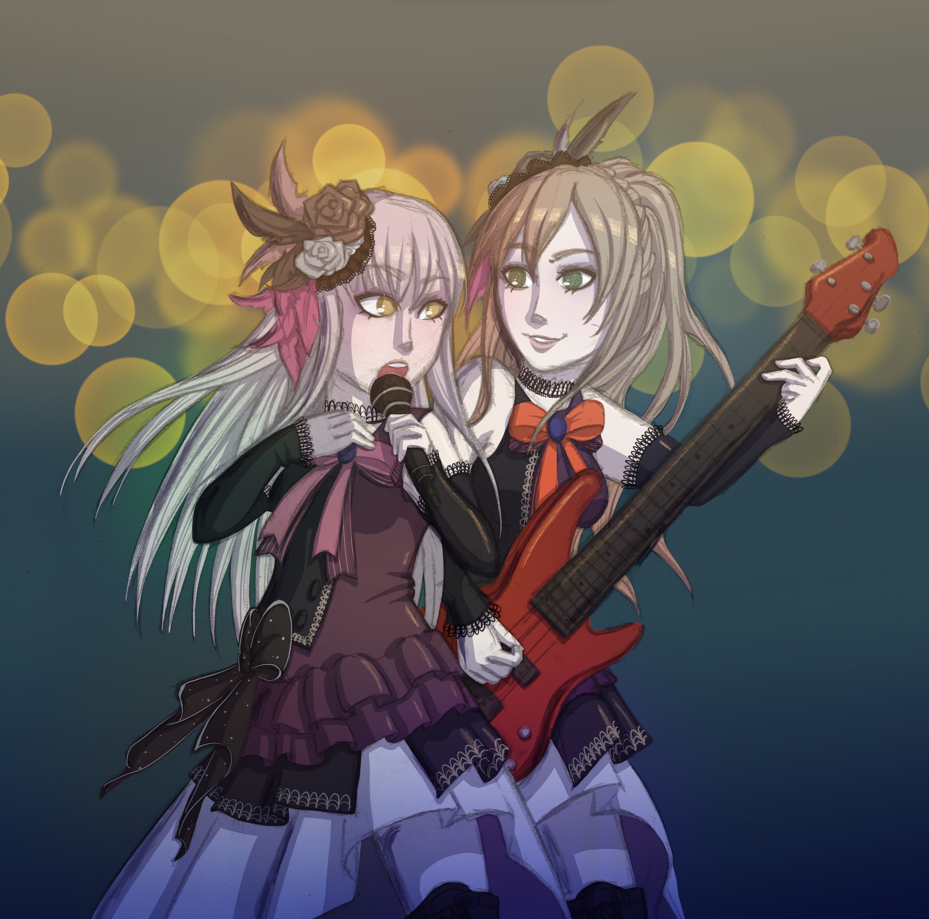 New piece of Yukina and Lisa on stage. Please follow me on insta to see ...