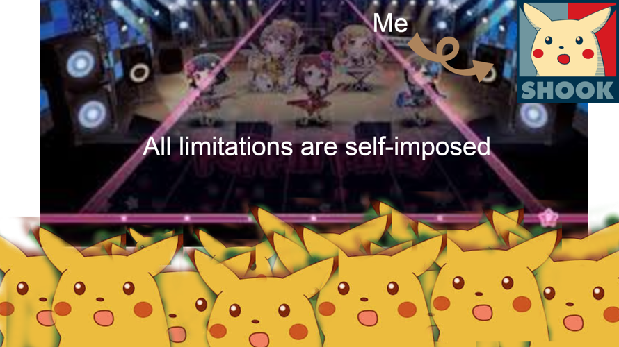 I just realized that there are other lanes than the usual one...
 surprised pikachu face 