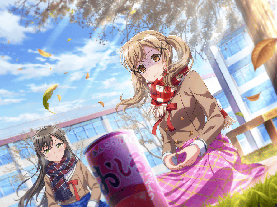 hi so umm i think i have a theory on why arisa's eyes look so dead here.

Ok so, i think it's...