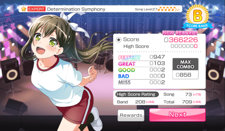 uwu Determination Symphony has a shitload of notes