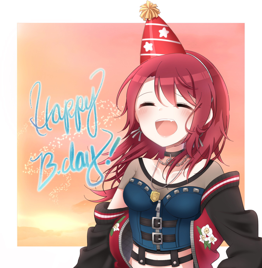 Happy birthday Tomoe Udagawa💗🎉🎊🎁