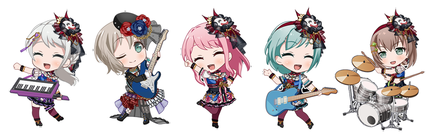   When you don't have Chisato  bc apparently, she hates me  but want to make another member look...