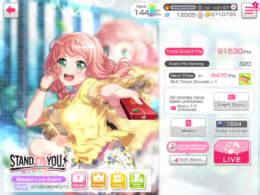   What the— do you think I might even get t1k on this event????  I seriously doubt it, but I might...