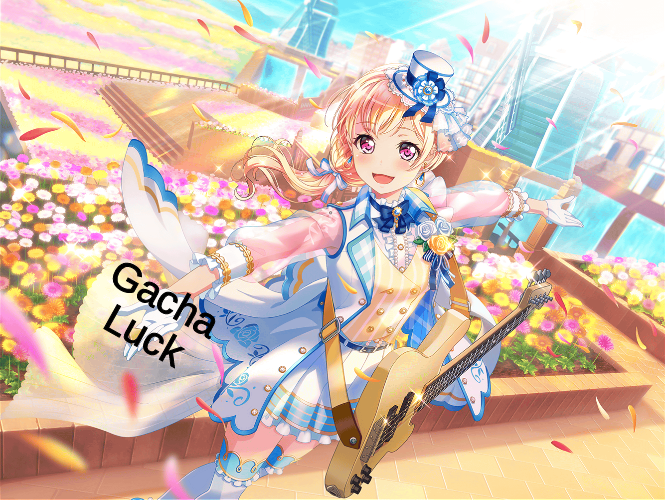   You will  hopefully  be granted some extra Gacha Luck for your future pulls!