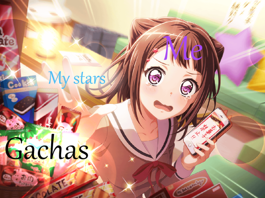     Kasumi knows the pain of us bandori players
