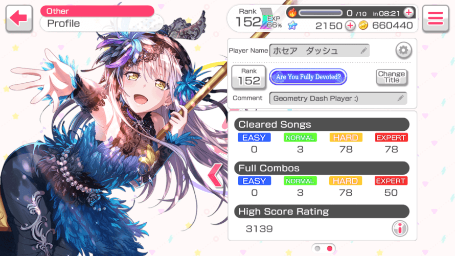 My name is Hosea
bandori player from Indonesia
nice to meet you