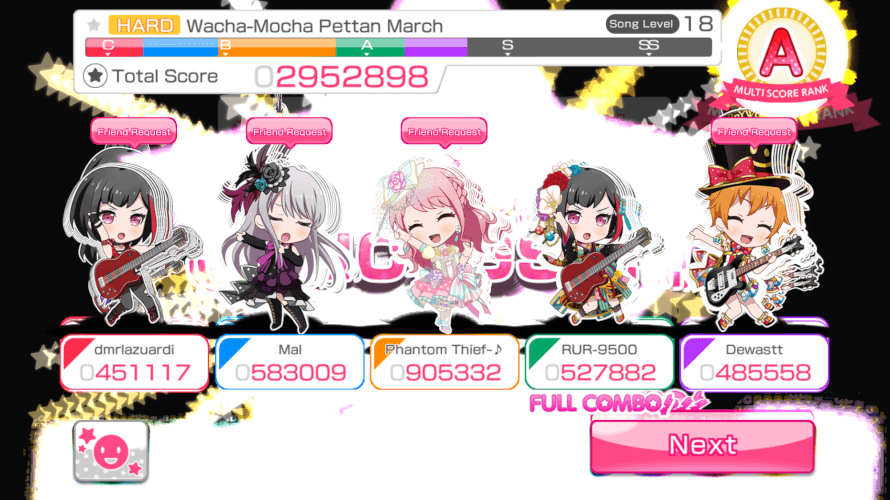 I think I broke Bandori