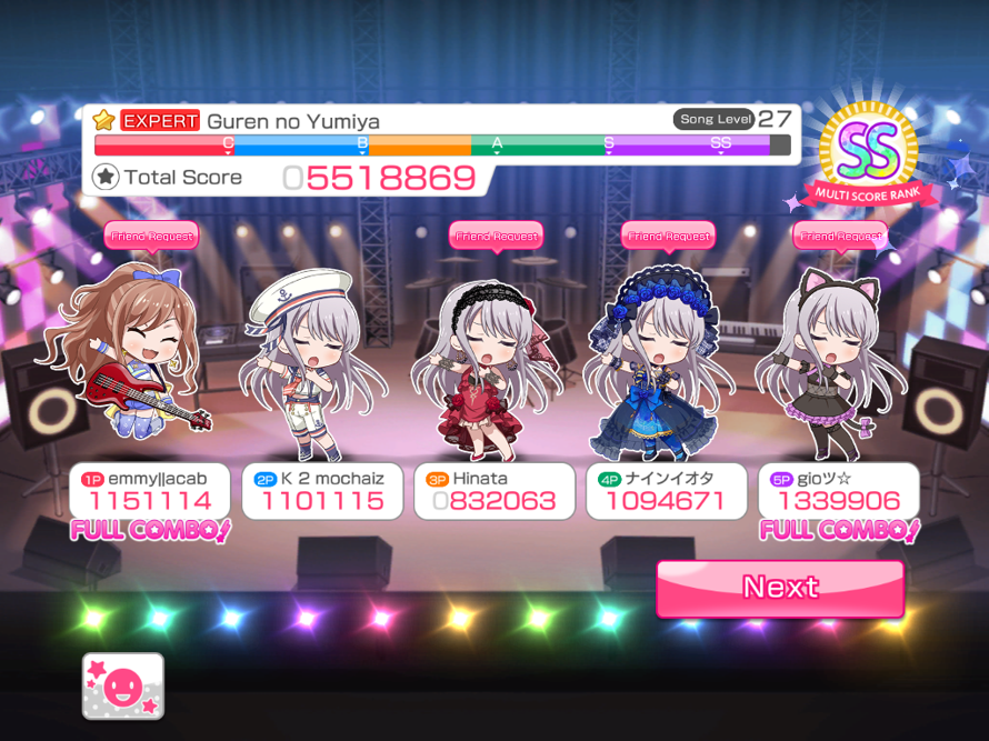 GUREN NO YUKINA SQUAD WITH LISA HUHEHEHEH