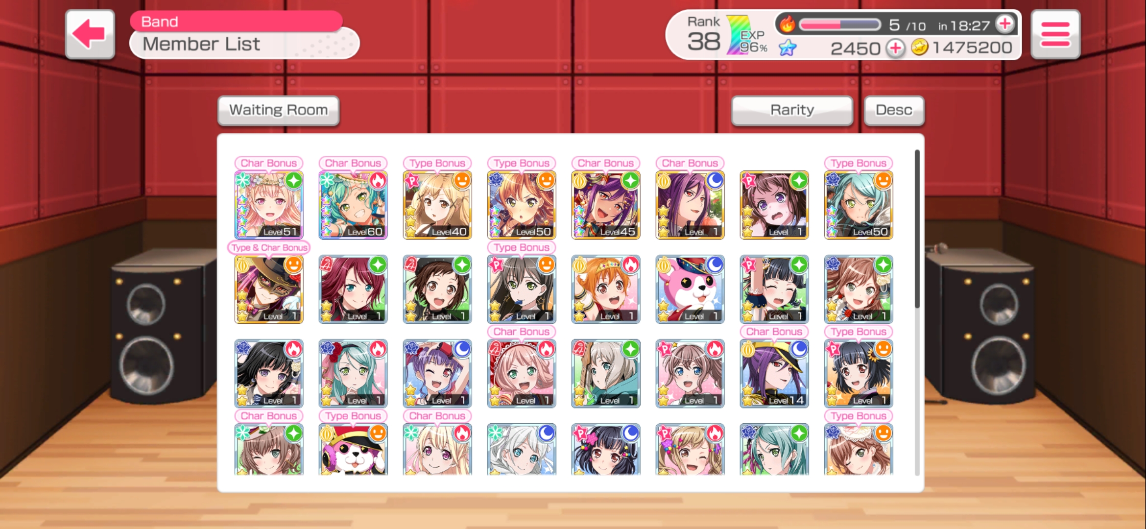 Scout for Cool Type Members - BanG Dream Girls Band Party