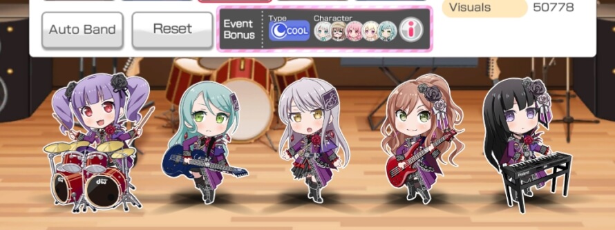 Yay! I got the initial Roselia cards! I hope I can get all the other initial cards too~