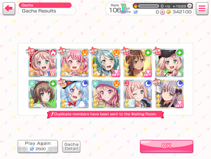 My second time scouting during event.
This is the result.