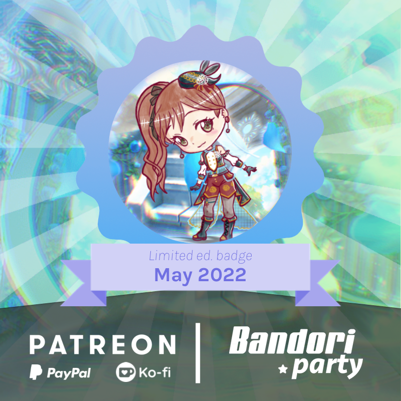      May 2022's limited badge is here! 🤩🎉  

 It's a very special badge featuring Lisa Imai💐,...