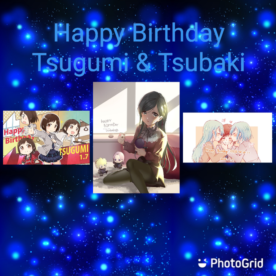 Today is the 2 Characters from 2 Bands in Birthday
  Tsugumi Hazawa from Afterglow  Bang Dream 
 ...