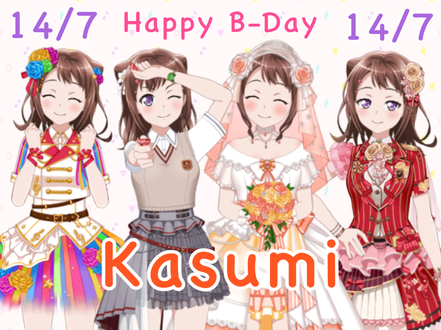   Kasumiiiiii happy B Day
    an edit for the best protagonist  and the only 
