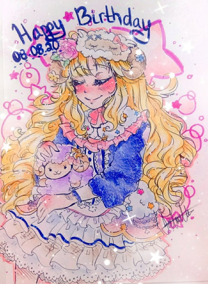 I'M LATE BECAUSE I'VE BEEN BUSY LATELY KDJGKDFJL 
But Happy Birthday Kokoro!!!

This is probably...