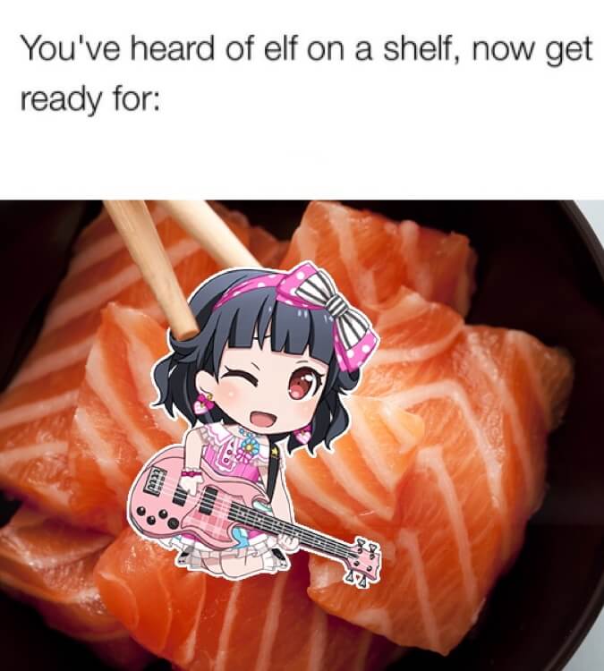 Rimi on the Sashimi! 
 inspired by  this wonderful...