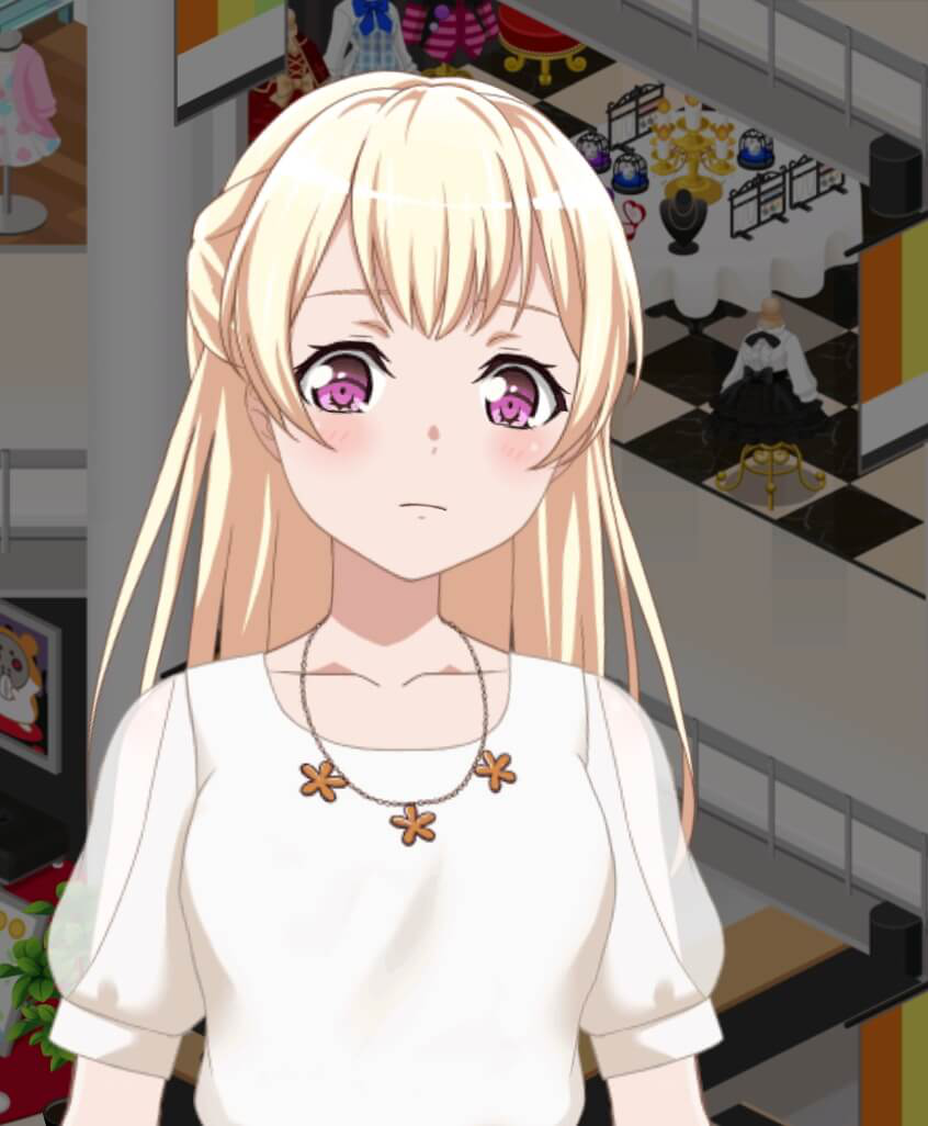 when you get a 4 star card of the event character but not the same event type in a gacha   i got the...