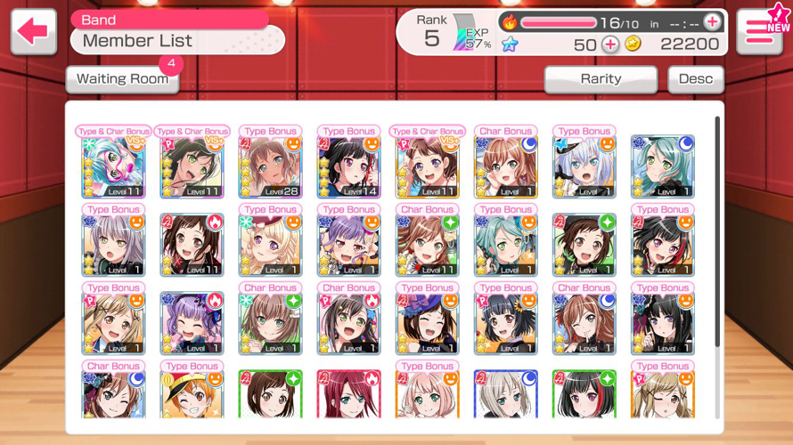 Hello I just wanted to share something : 

My cousin stared playing bandori like 3 days ago and he...