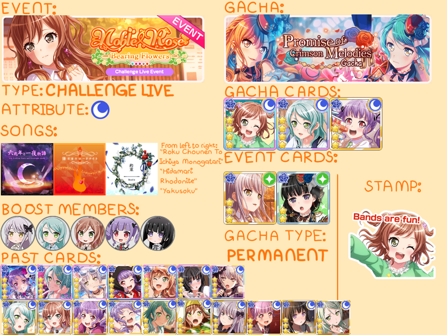   Your guide to the next EN event, "Noble Rose  Bearing Flowers "! 

    I'm gonna take this event...