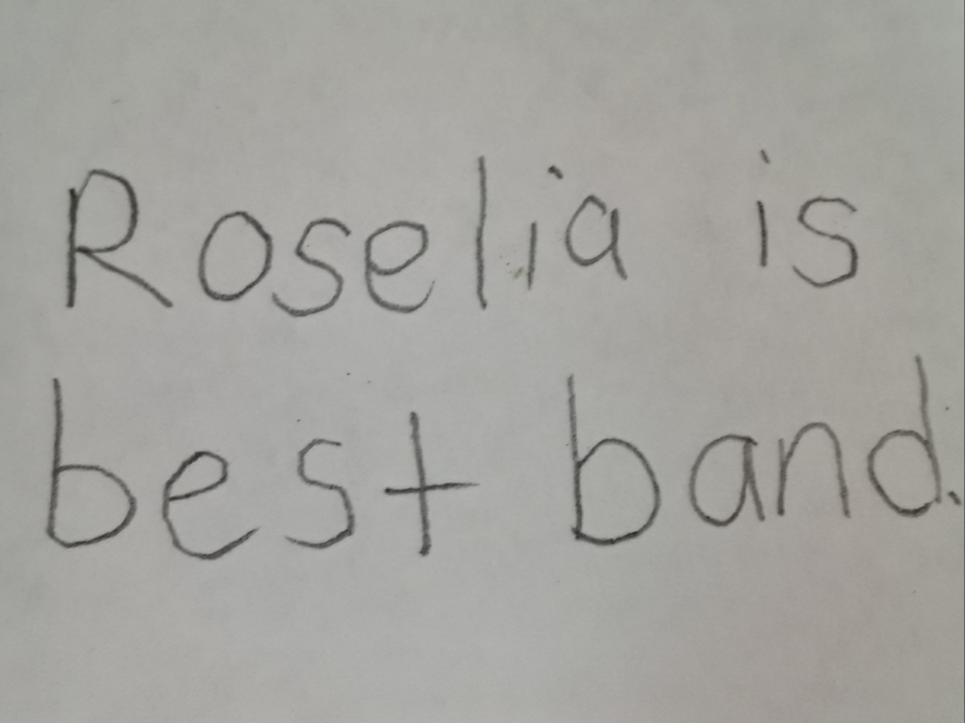 I'm bored, so I decided to ask banpa who would have my  super shitty  handwriting!