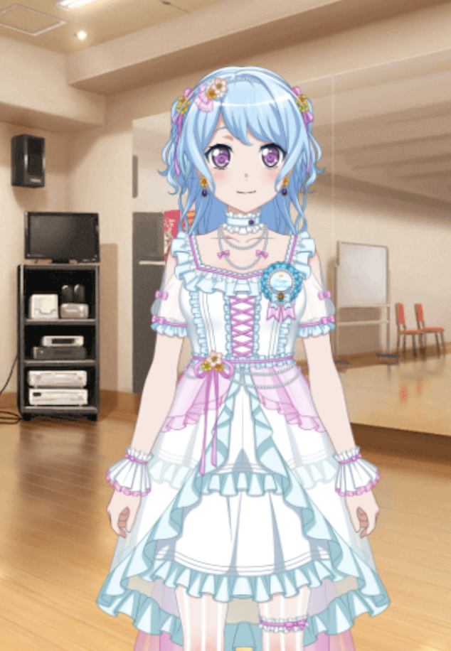     I'm late but I ABSOLUTELY LOVE this costume! I'm honestly a sucker for pastel blue and purple...
