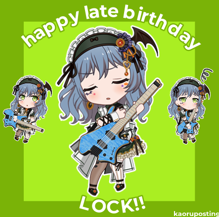 also made a little smth for rokka cuz i felt bad about not making a birthday edit for her 