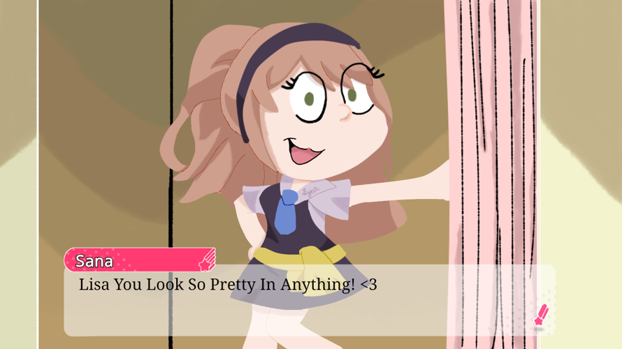   Introducing my First Lineless Art      Featuring Lisa!   
~  Based On an Insta Story Post From A...