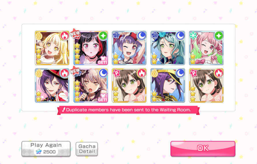 saw gold lights, decided to skip and got 2 new 4 stars and 3 3 star dupes. this has to be the best...