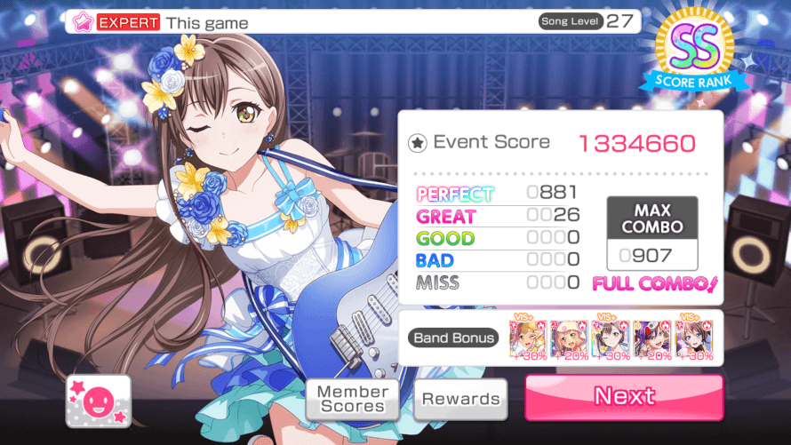 My second full combo at level 27 !! This level cost me much more than Redo.