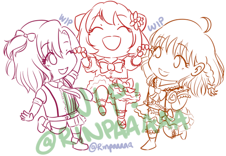 WIP for "Kirameki Leaders!"  LL x LLS x Bandori 

Ever since Bandori JP came out, I've been...