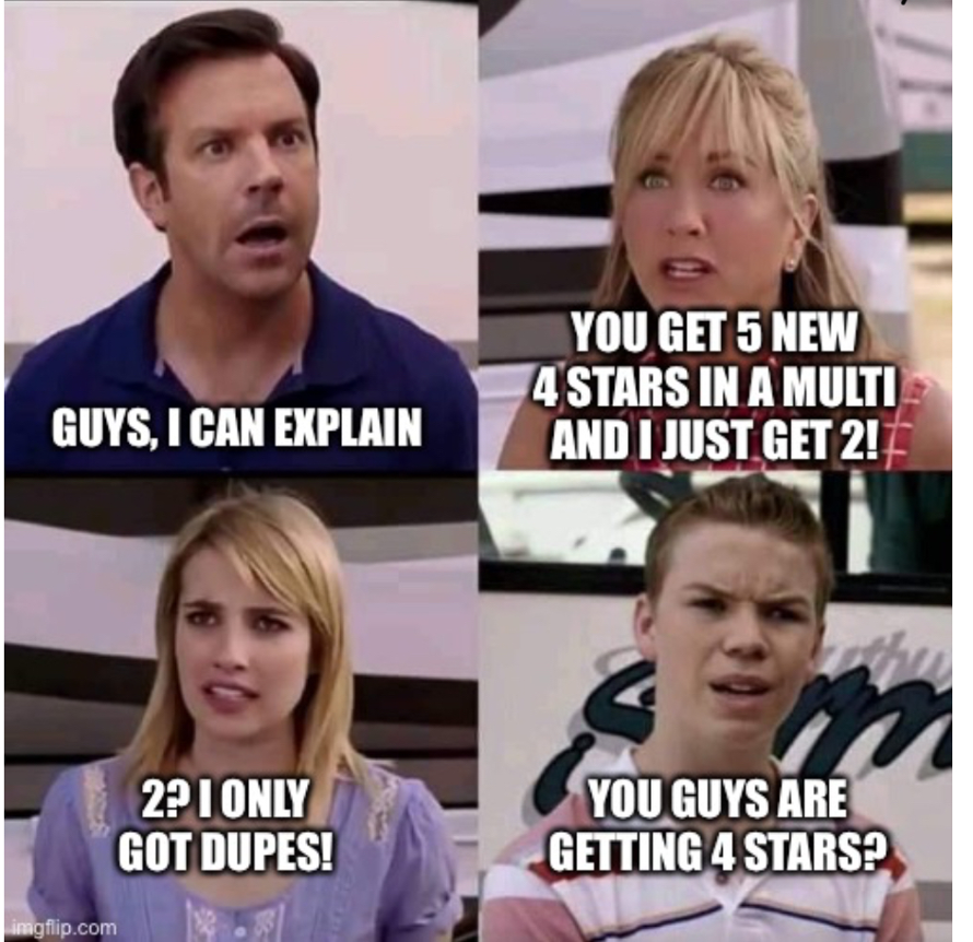   Types of people on Dreamfes