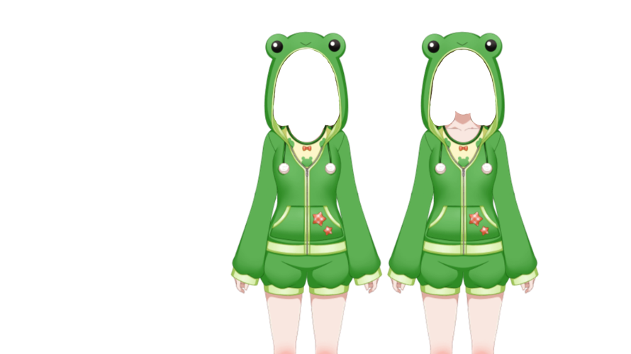 i made some frog hoodies with neck and without neck feel  free to use them ^^ just make sure you...