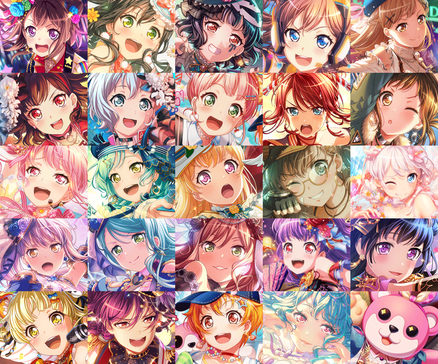 favorite 4 s for each girl : !!! cred to saburos for the idea